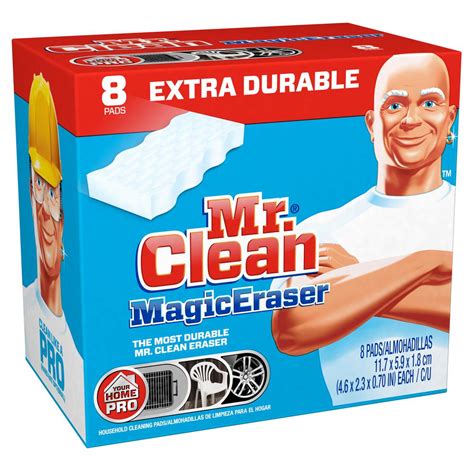 Magic eraser with gandle